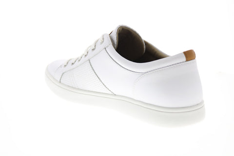 Rockport Colle Tie CH4835 Mens White Leather Lifestyle Sneakers Shoes