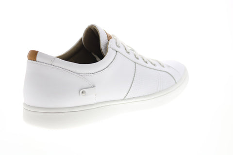 Rockport Colle Tie CH4835 Mens White Leather Lifestyle Sneakers Shoes