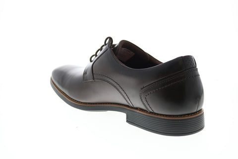 Rockport Slayter Plain Toe CH5292 Mens Brown Leather Oxfords Plain