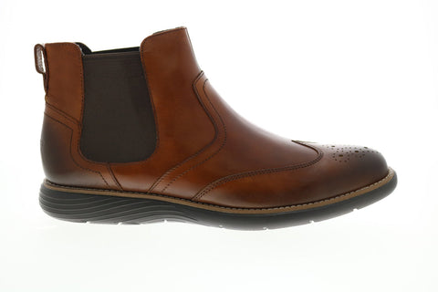 Rockport Garett Chelsea CH5508 Mens Brown Leather Chelsea Boots