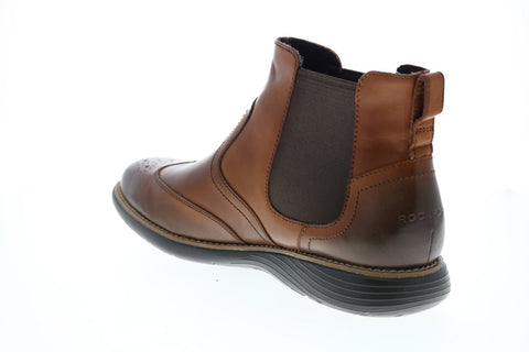 Rockport Garett Chelsea CH5508 Mens Brown Leather Chelsea Boots