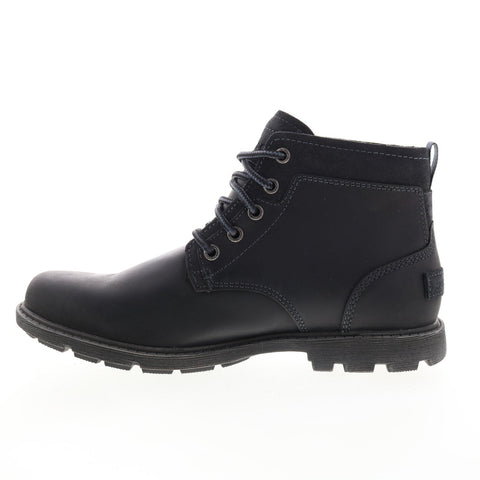 Rockport Rugged Bucks II Waterproof ChukkaCH6592 Mens Black Chukkas Boots