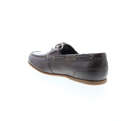Rockport Malcom Camp Moc CH9884 Mens Brown Wide Loafers Moccasin Shoes