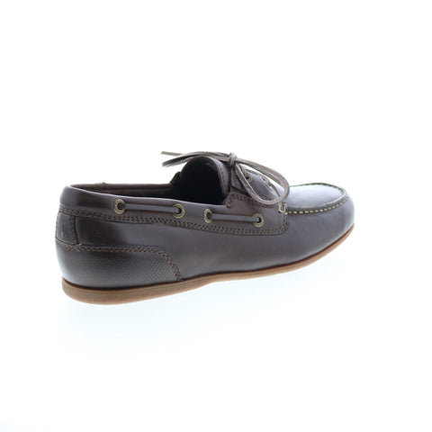 Rockport Malcom Camp Moc CH9884 Mens Brown Wide Loafers Moccasin Shoes