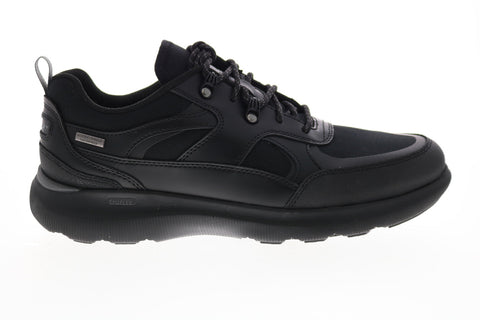 Rockport Tru Flex Hybrid CI1531 Mens Black Wide Leather Lifestyle Sneakers Shoes