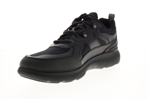 Rockport Tru Flex Hybrid CI1531 Mens Black Wide Leather Lifestyle Sneakers Shoes