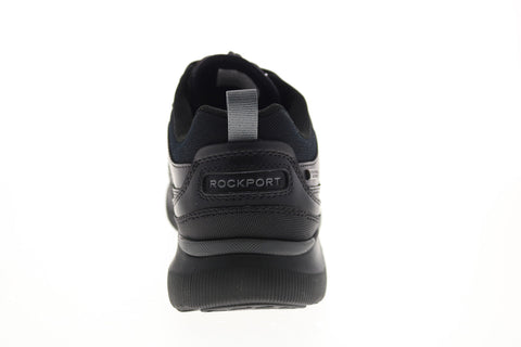 Rockport Tru Flex Hybrid CI1531 Mens Black Wide Leather Lifestyle Sneakers Shoes