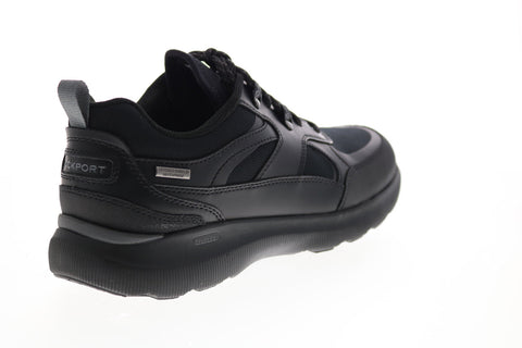 Rockport Tru Flex Hybrid CI1531 Mens Black Wide Leather Lifestyle Sneakers Shoes