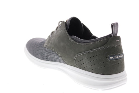 Rockport Beckwith Plain Toe Mens Gray Synthetic Lifestyle Sneakers Shoes