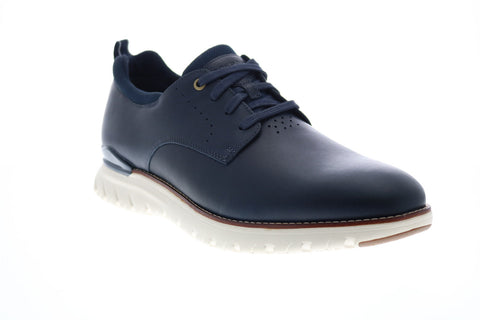 Rockport Total Motion Sport Plain Toe Mens Blue Oxfords Plain Toe Shoes