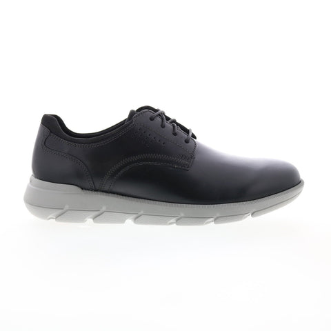 Rockport Grady Plain Toe CI3365 Mens Black Oxfords & Lace Ups Plain Toe Shoes