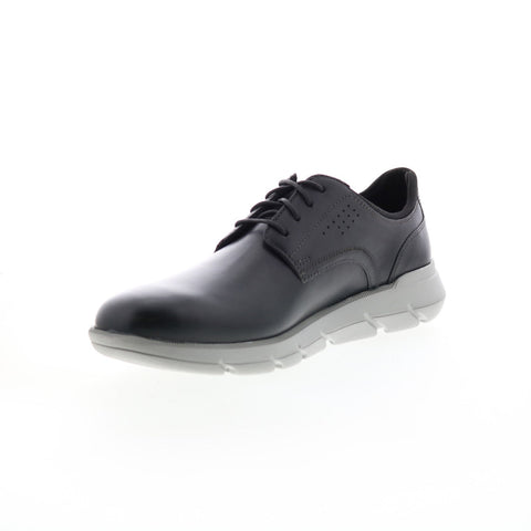 Rockport Grady Plain Toe CI3365 Mens Black Oxfords & Lace Ups Plain Toe Shoes