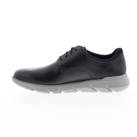 Rockport Grady Plain Toe CI3365 Mens Black Oxfords & Lace Ups Plain Toe Shoes