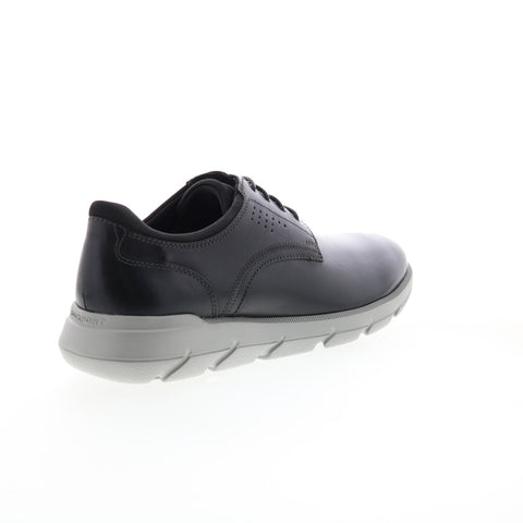 Rockport Grady Plain Toe CI3365 Mens Black Oxfords & Lace Ups Plain Toe Shoes