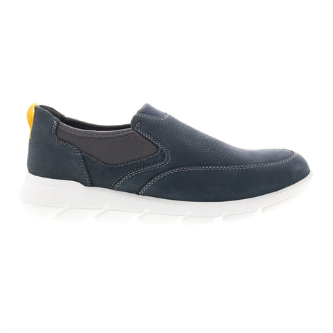 Rockport Grady Slip On CI3370 Mens Blue Leather Lifestyle Sneakers Shoes