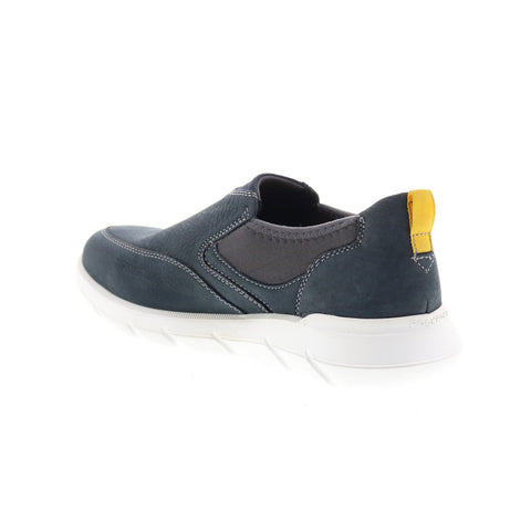 Rockport Grady Slip On CI3370 Mens Blue Leather Lifestyle Sneakers Shoes