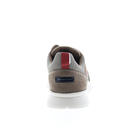 Rockport Primetime Casual Mudguard Mens Gray Wide Lifestyle Sneakers Shoes