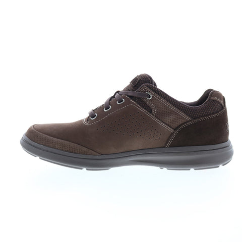Rockport Beckwith Ubal CI3569 Mens Brown Wide Suede Lifestyle Sneakers Shoes