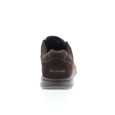 Rockport Beckwith Ubal CI3569 Mens Brown Wide Suede Lifestyle Sneakers Shoes