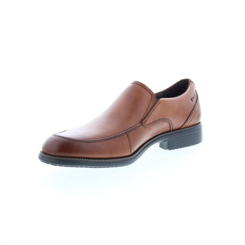 Rockport Total Motion DresSport Slip On Mens Brown Wide Loafers Casual Shoes