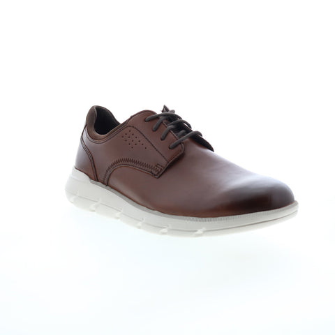 Rockport Grady Plain Toe CI4482 Mens Brown Oxfords & Lace Ups Plain Toe Shoes