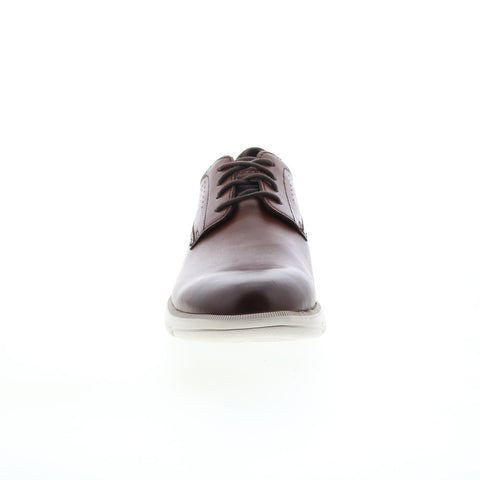 Rockport Grady Plain Toe CI4482 Mens Brown Oxfords & Lace Ups Plain Toe Shoes