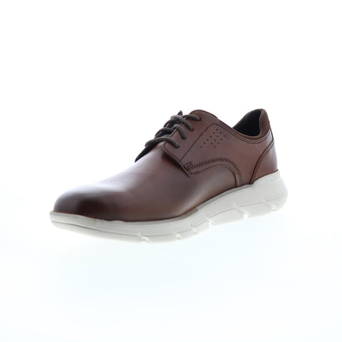 Rockport Grady Plain Toe CI4482 Mens Brown Oxfords & Lace Ups Plain Toe Shoes