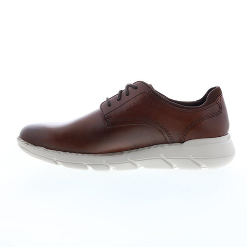 Rockport Grady Plain Toe CI4482 Mens Brown Oxfords & Lace Ups Plain Toe Shoes