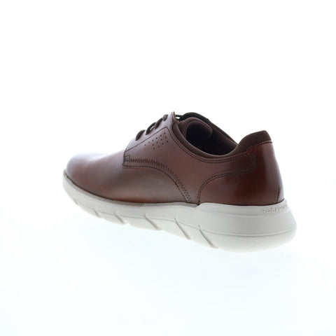 Rockport Grady Plain Toe CI4482 Mens Brown Oxfords & Lace Ups Plain Toe Shoes