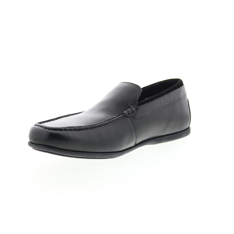 Rockport Thatcher Slip On CI4506 Mens Black Wide Loafers Casual Shoes