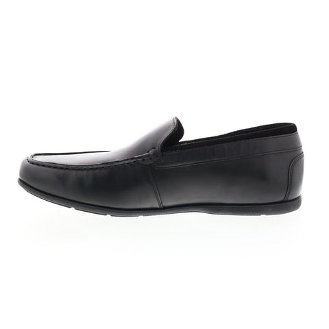 Rockport Thatcher Slip On CI4506 Mens Black Wide Loafers Casual Shoes