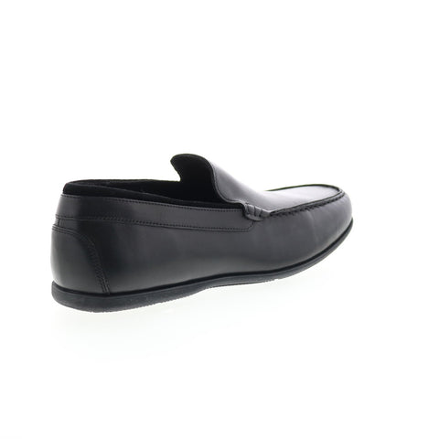Rockport Thatcher Slip On CI4506 Mens Black Wide Loafers Casual Shoes
