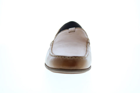 Rockport Malcom Step Back CI5180 Mens Brown Leather Loafers Casual Shoes