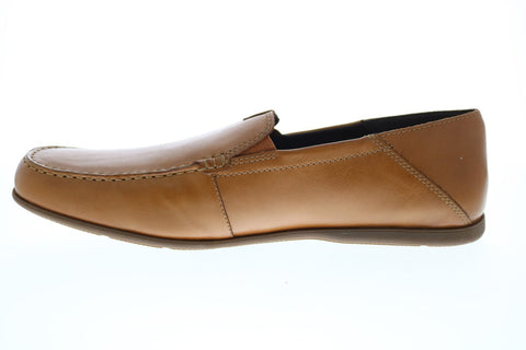 Rockport Malcom Step Back CI5180 Mens Brown Leather Loafers Casual Shoes