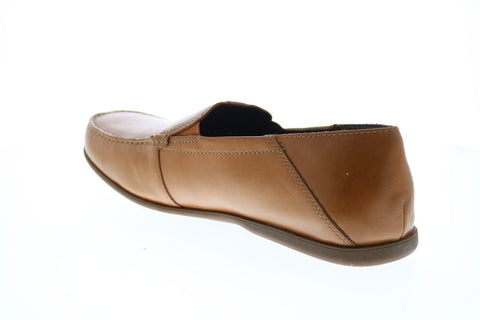 Rockport Malcom Step Back CI5180 Mens Brown Leather Loafers Casual Shoes