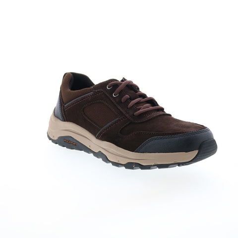 Rockport Birchfield Ubal CI5246 Mens Brown Suede Lifestyle Sneakers Shoes