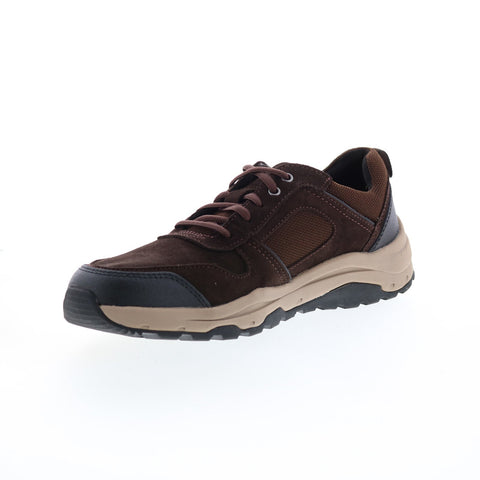 Rockport Birchfield Ubal CI5246 Mens Brown Suede Lifestyle Sneakers Shoes