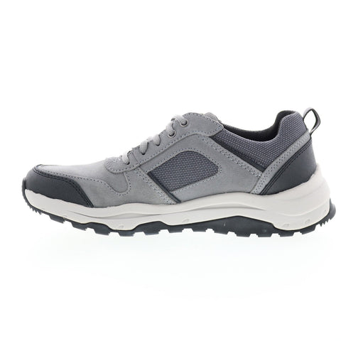 Rockport Birchfield Ubal CI5248 Mens Gray Suede Lifestyle Sneakers Shoes
