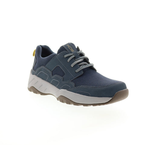 Rockport XCS Riggs Lace Up CI5796 Mens Blue Wide Lifestyle Sneakers Shoes