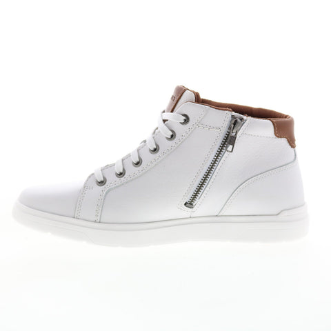 Rockport Total Motion Lite Zip Chukka CI6310 Mens White Wide Chukkas Boots