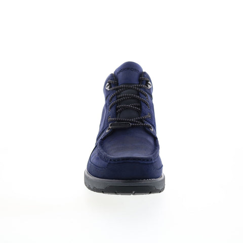 Rockport Total Motion Trek Umbwe CI6416 Mens Blue Wide Suede Hiking Boots