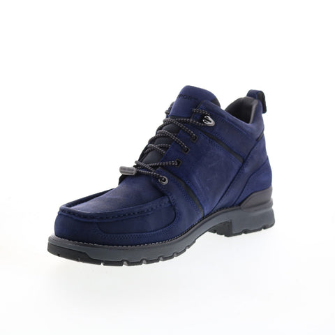 Rockport Total Motion Trek Umbwe CI6416 Mens Blue Suede Hiking Boots