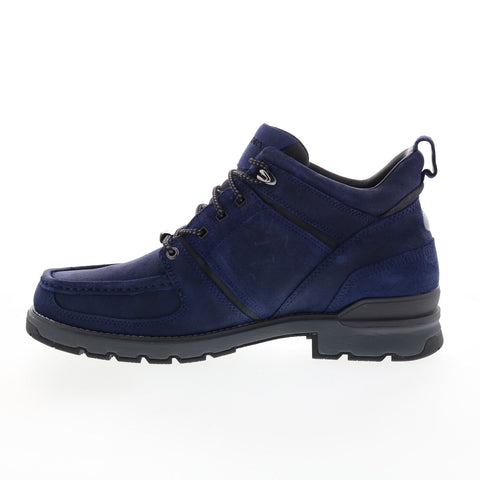 Rockport Total Motion Trek Umbwe CI6416 Mens Blue Wide Suede Hiking Boots