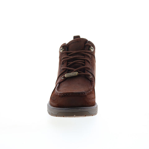 Rockport Total Motion Trek Umbwe CI6417 Mens Brown Leather Hiking Boots