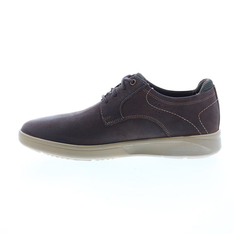 Rockport Caldwell Plain Toe CI6426 Mens Brown Leather Lifestyle Sneakers Shoes