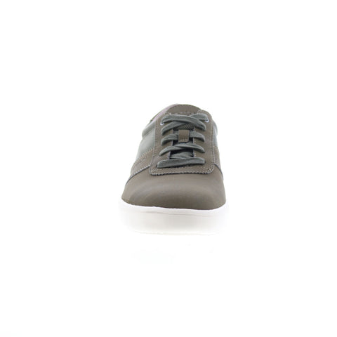 Rockport Jarvis Ubal CI6470 Mens Green Wide Leather Lifestyle Sneakers Shoes