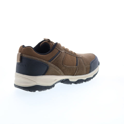 Rockport Dickinson Lace Up CI7172 Mens Brown Suede Lifestyle Sneakers Shoes