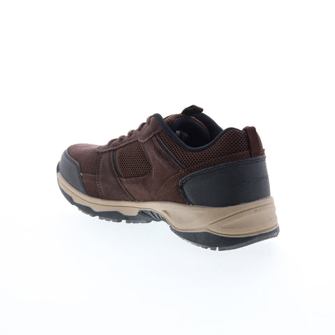 Rockport Dickinson Lace Up CI7173 Mens Brown Suede Lifestyle Sneakers Shoes