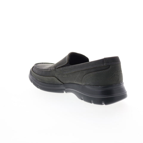 Rockport Junction Point Slip On CI7280 Mens Gray Wide Loafers Casual Shoes