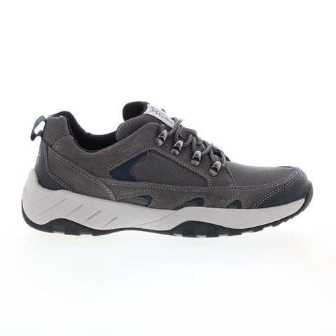 Rockport XCS Riggs Blucher Water Resistant Mens Gray Wide Sneakers Shoes